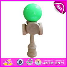 Best Seller Jumbo Kendama De Madeira, Kendama De Madeira por atacado Brinquedos, Kendama De Madeira Brinquedo com 20.5 * 6 cm W01A021